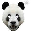 Panda kartónová maska
