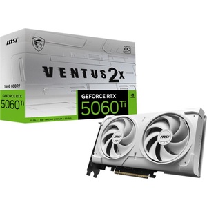 MSI GeForce RTX 5060 Ti VENTUS 2X OC WHITE PLUS 16GB GDDR7 128bit Видео карти