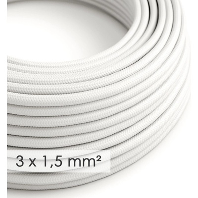 Creative Cables 3x1,5mm² bílá 1 m