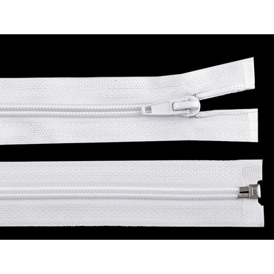 Prima-obchod Spirálový zip No 5 délka 100 cm bundový, barva 101 bílá