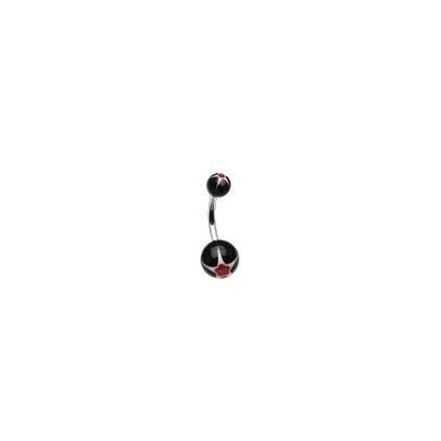 Šperky4U piercing do pupíku banánek BA01007-K