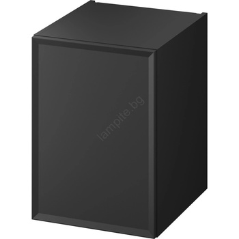 Cersanit S1022-005 - Закачен шкаф за баня MILLE 40x45 см, матово черен (CS0240)