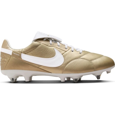 Nike Футболни бутонки Nike Premier 3 Anti Clog Soft Ground Football Boots - Gold/White