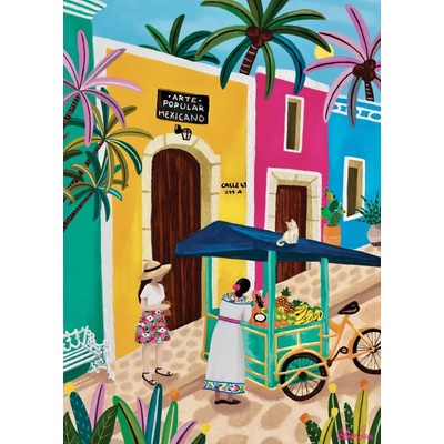 Pieces & Peace - Puzzle Colors of Mexico - 500 piese