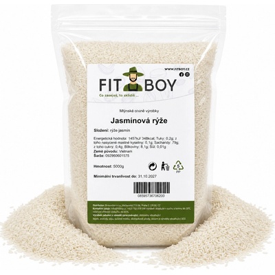 Fitboy Jazmínová ryža 5 kg