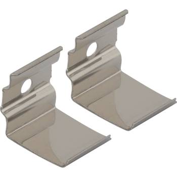 Image 1 of Ultralux КОМПЛЕКТ МОНТАЖНИ СКОБИ ЗА ПРОФИЛ apk204 - 2 БР. - apk204ms (apk204ms)