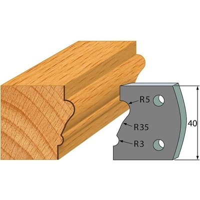 IGM Professional IGM Profil 081 - pár obmedzovačov 40x4mm SP F027-081
