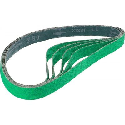 MSW Zirkóniové brúsne pásy - 760 x 20 mm - zrnitosť 80 MSW-ZBELT-760-20-80