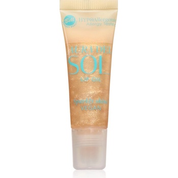 Bell HYPOallergenic Aura Del Sol блестящо масло за устни цвят 03 Golden Sunlight 10 гр