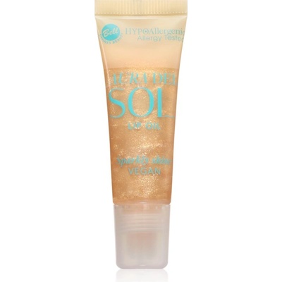Bell HYPOallergenic Aura Del Sol блестящо масло за устни цвят 03 Golden Sunlight 10 гр