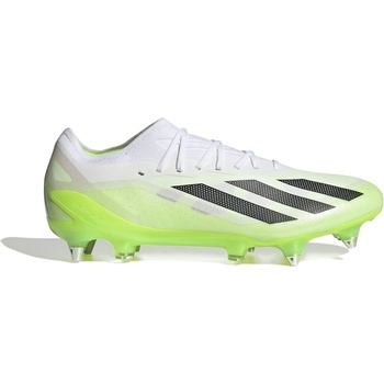 Adidas Футболни бутонки Adidas X Crazyfast Elite Soft Ground Football Boots - Wht/Blk/Lemon