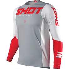 Shot Aerolite Airflow sivo-bielo-červený