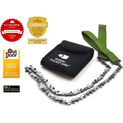 Kapesní řetězová pila Nordic Pocket Saw - Green
