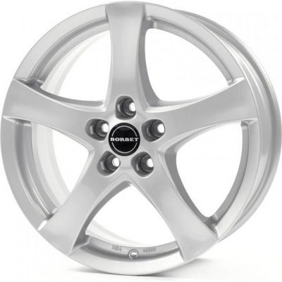 Borbet F 6x15 4x100 ET35 brilliant silver