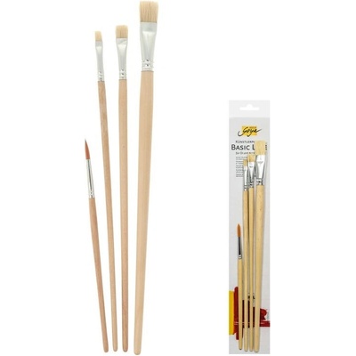 Umelecký set syntetických štetcov SOLO GOYA 4ks