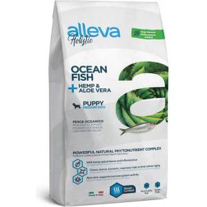 Alleva HOLISTIC кучешка океанска риба за кученца среден размер 12 кг