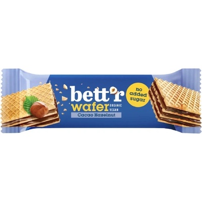 Svět plodů Bett'r Wafer kakao a lieskový orech bez pridaného cukru 30 g