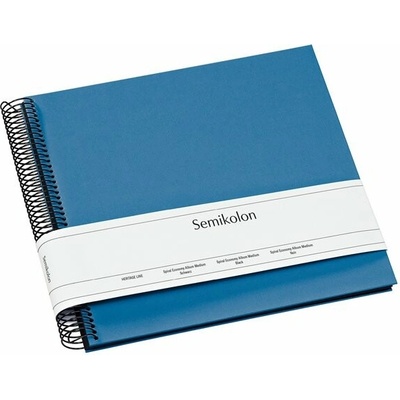 Spiral Economy Album Medium black azzurro
