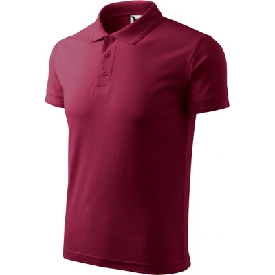 Malfini polokošile Pique Polo 203 krátký rukáv pánská MAL-2038613 Garnet