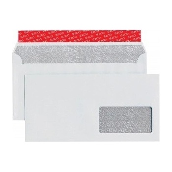 ELCO Poštové obálky C6/5 ELCO s páskou, okienko vpravo, 500 ks