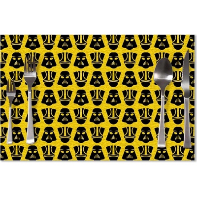 Sablio Prostírání Star Wars Stormtroopeři Pattern na žluté 40x30cm