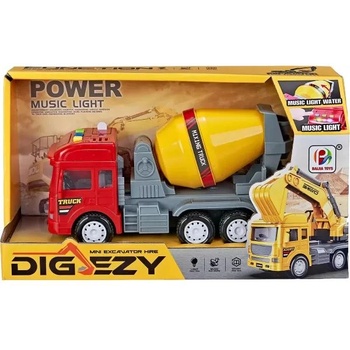 Man Yuk Toys Бетонобъркачка със звукови и светлинни ефекти (bj556a)