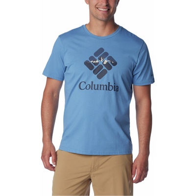 Columbia M Rapid Ridge Graphic Tee Размер: L / Цвят: син