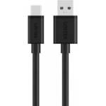 Unitek cable USB-A 2.0 - USB-C 3m C14069BK