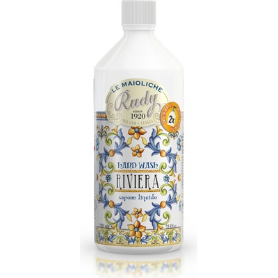 Rudy mýdlo na ruce náplň Riviera 1000 ml