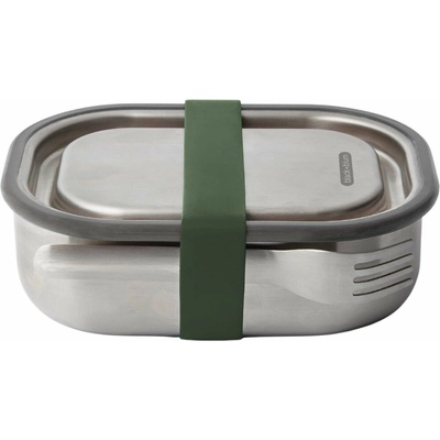 Black+Blum svačinový box Steel Appetit 600 ml zelený