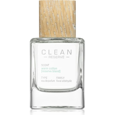 Clean Reserve Warm Cotton parfémovaná voda dámská 50 ml