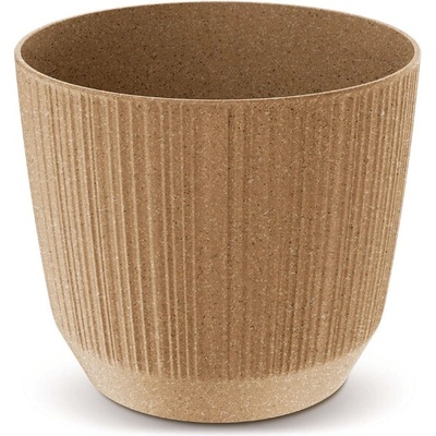 PROSPERPLAST RYFO WOOD Kvetináč 10,7 cm natur