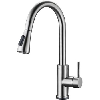 Image 1 of Inter Ceramic Стоящ смесител за кухня, Inter Ceramic, ICSA 710802, с изтеглящ душ, с докосване (710802)