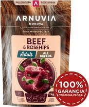 Arnuvia Monova Dog Adult All Breeds Beef & Rosehips 2 kg