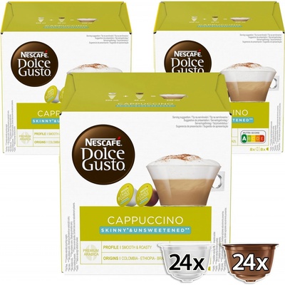 Nescafé Dolce Gusto Cappuccino Skinny Unsweetened 54 ks