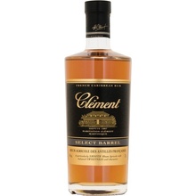 Clement select barrel 40% 0,7 l (čistá fľaša)