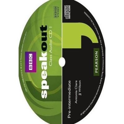 Speakout PreIntermediate Class CD x3
