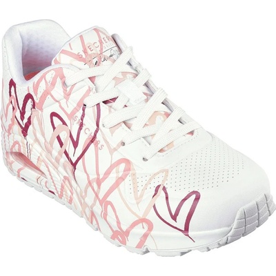Skechers Uno Spread The Love 2024white/multi pink biela