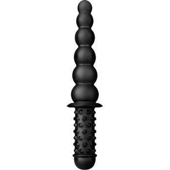 BUTTR Akimbo - двустранно анално дилдо (черно)