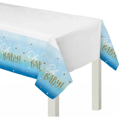 Amscan ubrus plastový Oh Baby Boy 137x259cm