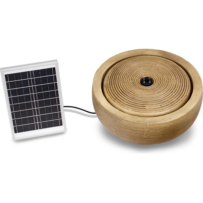 Banat Zahradní solární fontána Harmonie 15 cm s LED osvětlením a baterií – Zboží Mobilmania