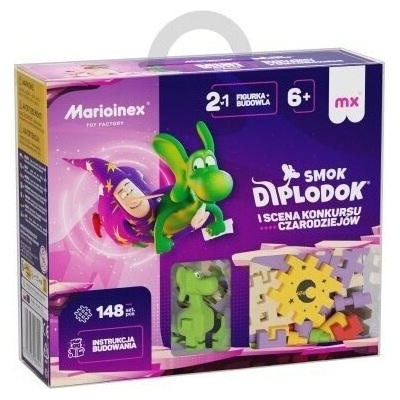 Marioinex Mini Waffle Dinosaurus Diplodokus 148 ks