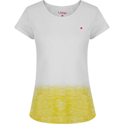 Loap Blussi Dámske tričko CLW1975 Brg. White Yyellow All