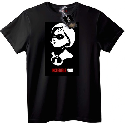 NOONEBRAND Тениска Невероятна Майка - 2XL, White