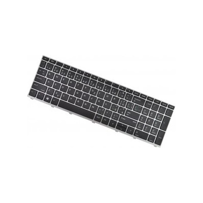 HP ProBook 650 G4 klávesnice na notebook Stříbrný rámeček CZ/SK