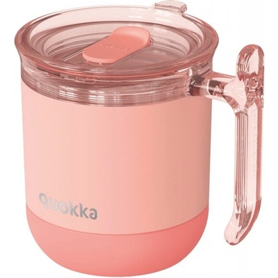 Quokka Wave Smartgrip Nerezový termo hrnček Pastel Peach 260 ml