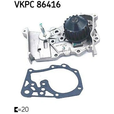 Vodní čerpadlo, chlazení motoru SKF VKPC 86416