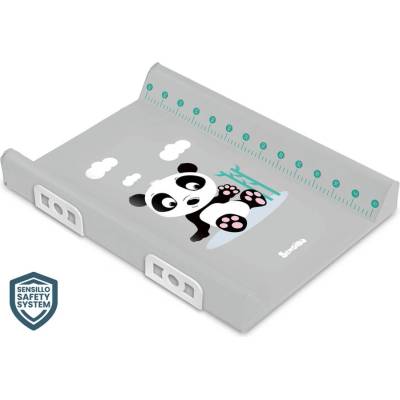 Подложка За Повиване Със Система За Безопасност - Africa Panda Grey