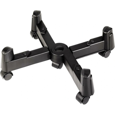 Hama Поставка за компютър Hama X, на колела, черна (49310)