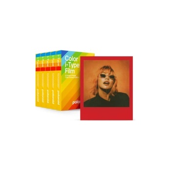 Image 1 of Polaroid Филм Polaroid i-Type Color Frames - 5 пакета